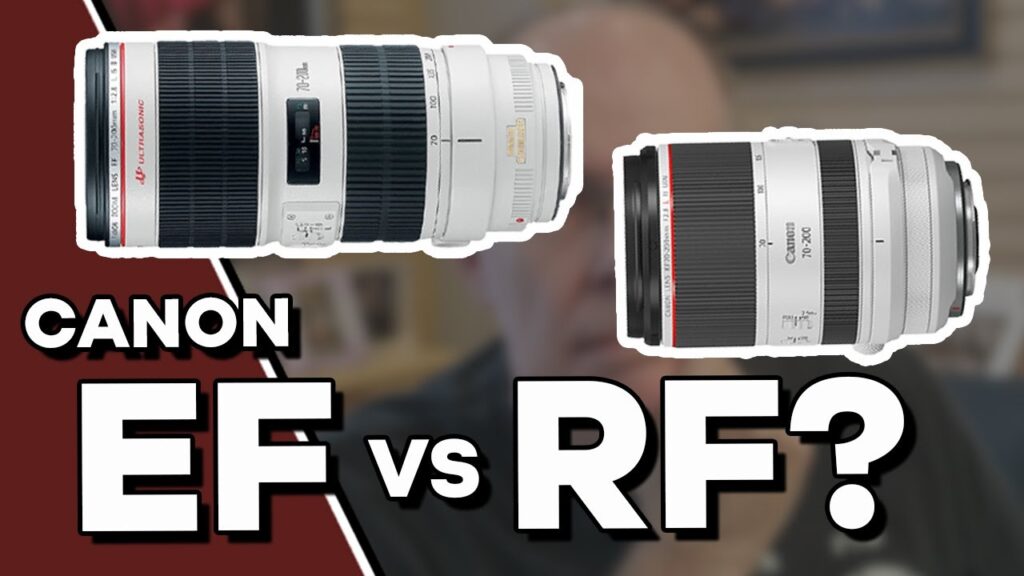 Canon Lenses: Should You Choose EF or RF?