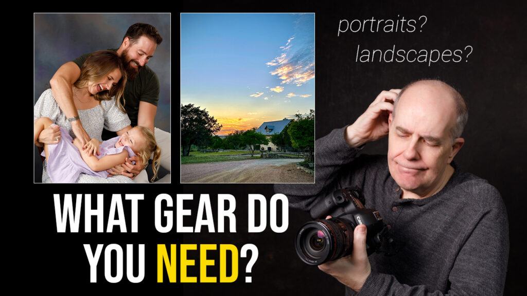 Portraits vs. Landscapes: Choosing the Right Gear for Your Photography Style