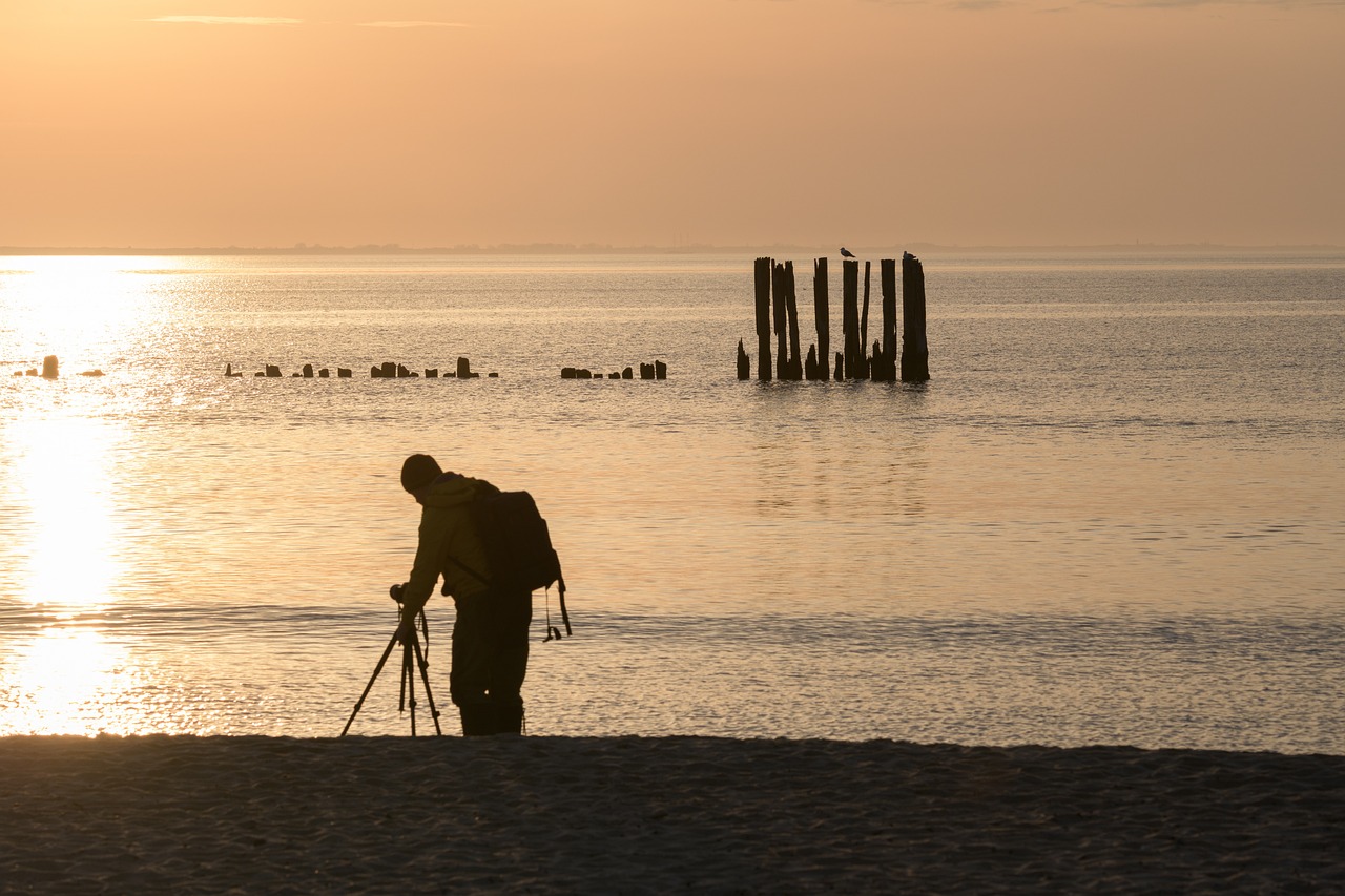 Photographer by the Sea